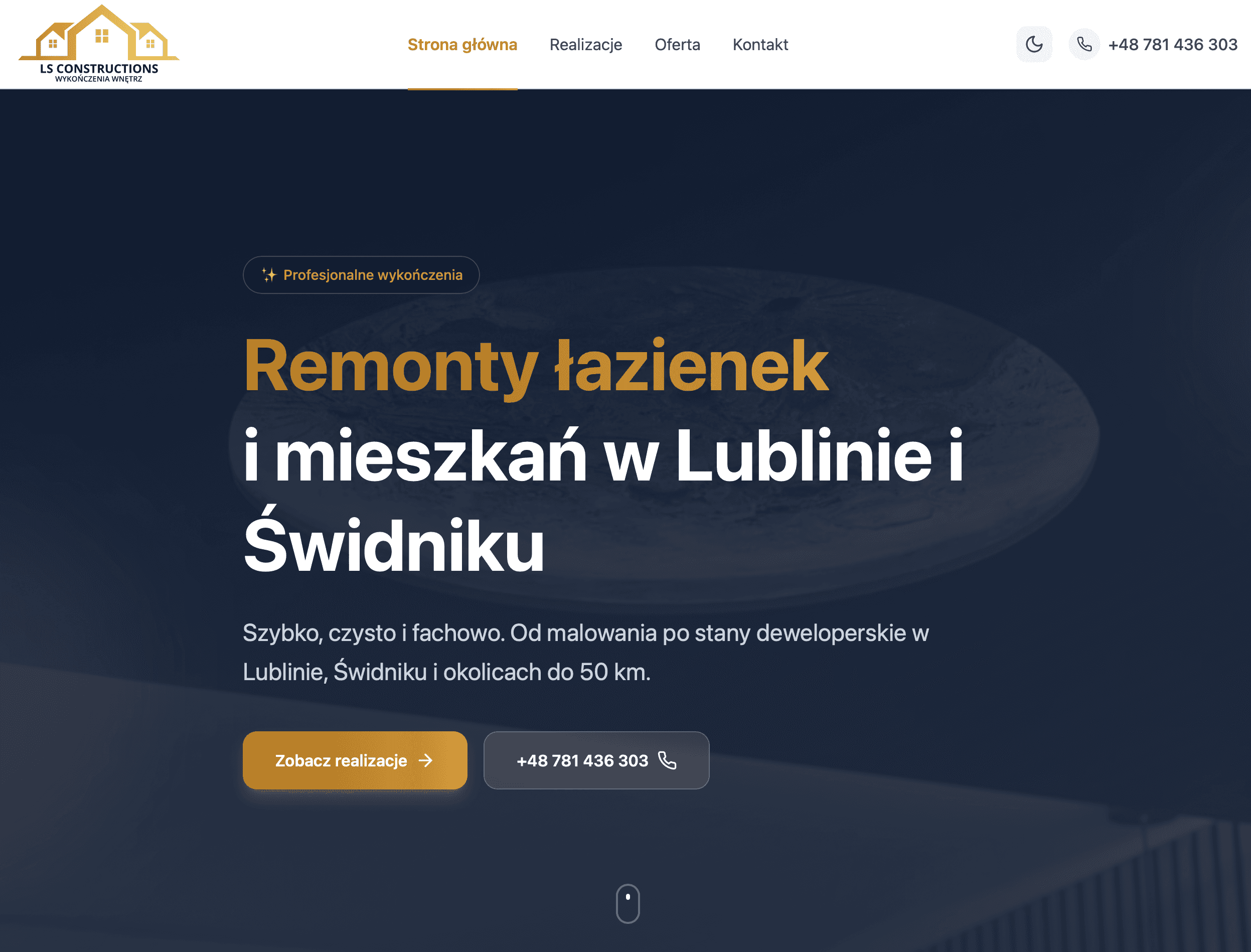 FashionStore - widok sklepu internetowego