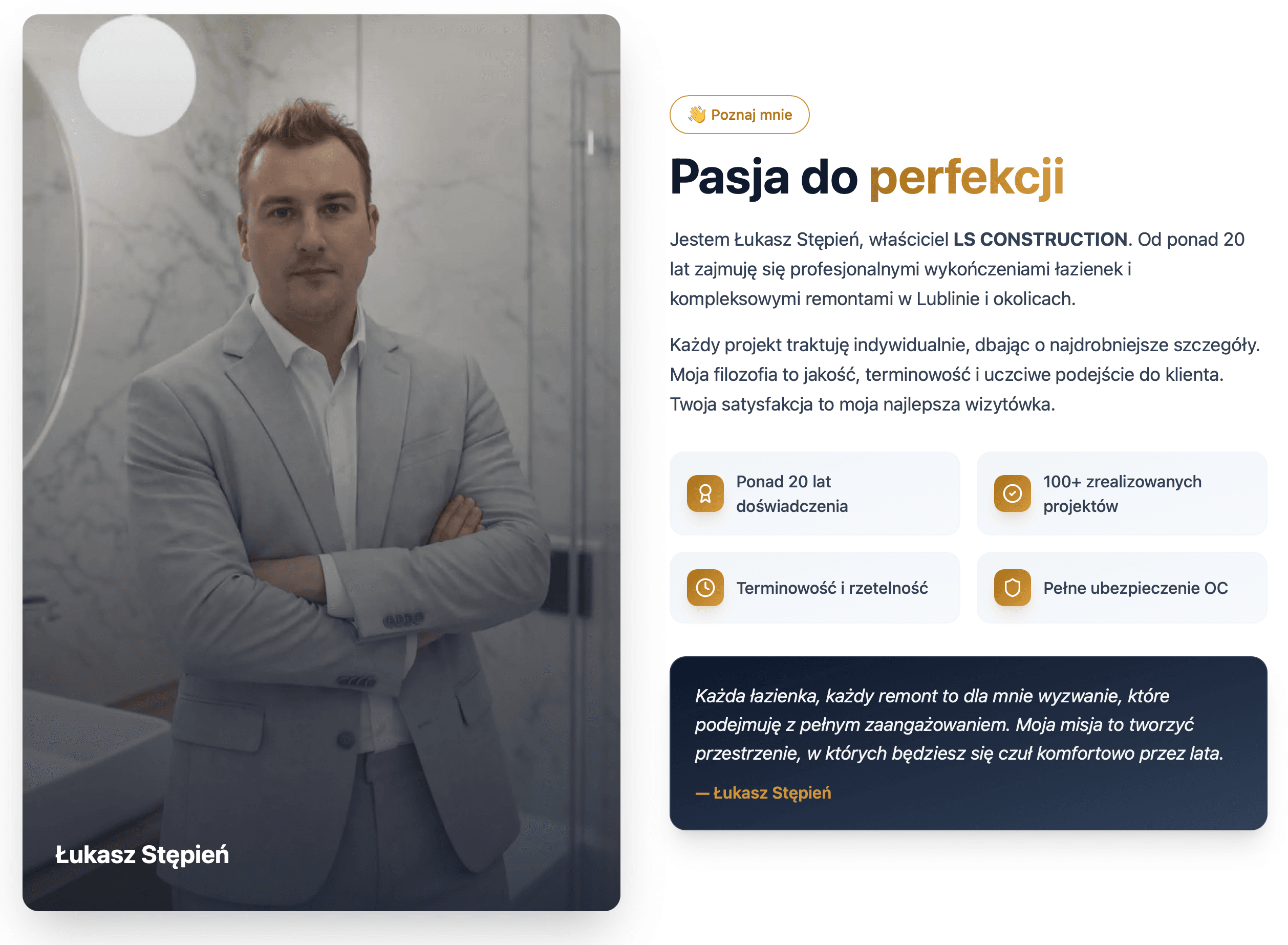 LS CONSTRUCTION - Pasja do perfekcji